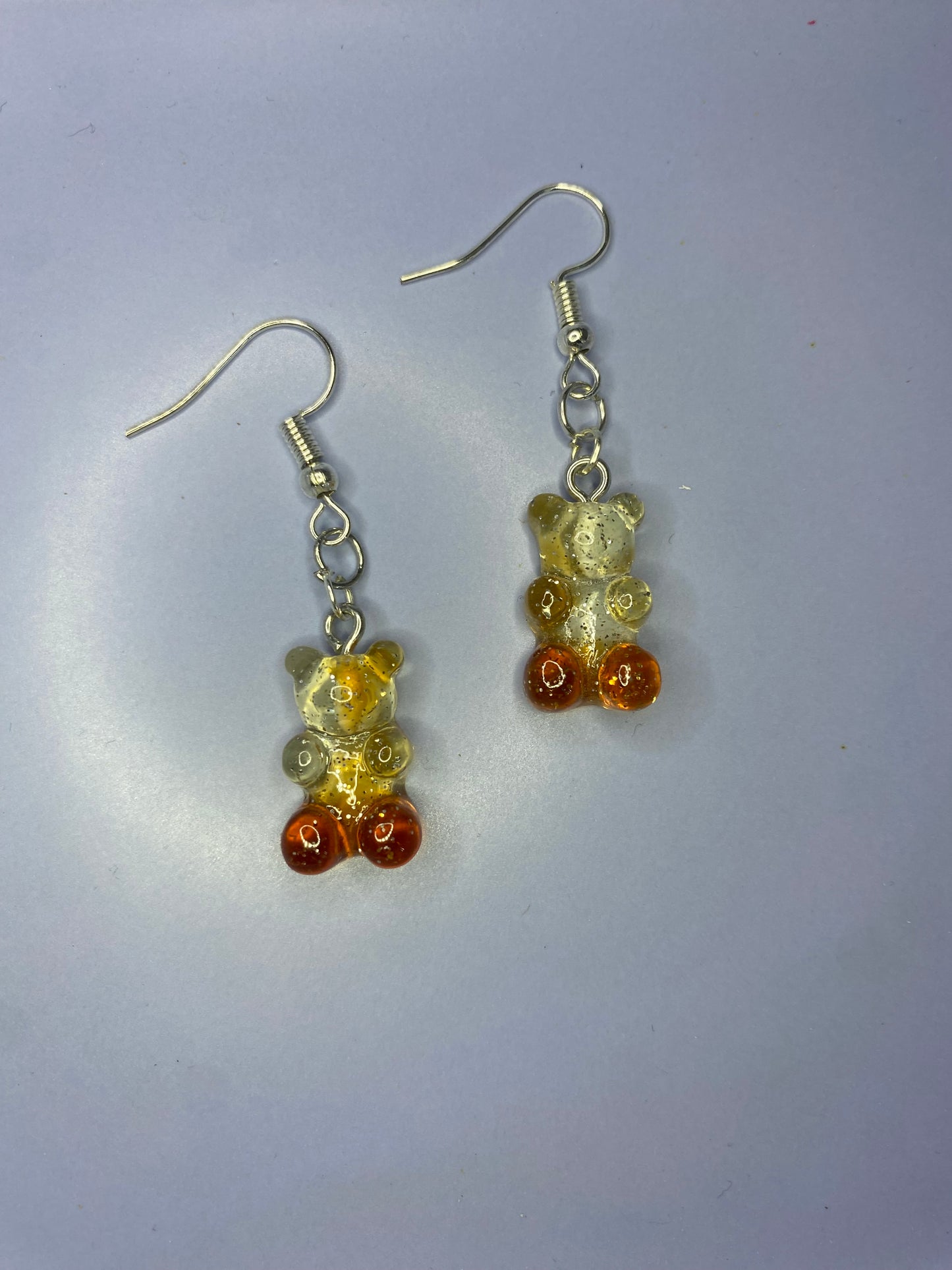 Caramel Gummy Bear Earrings