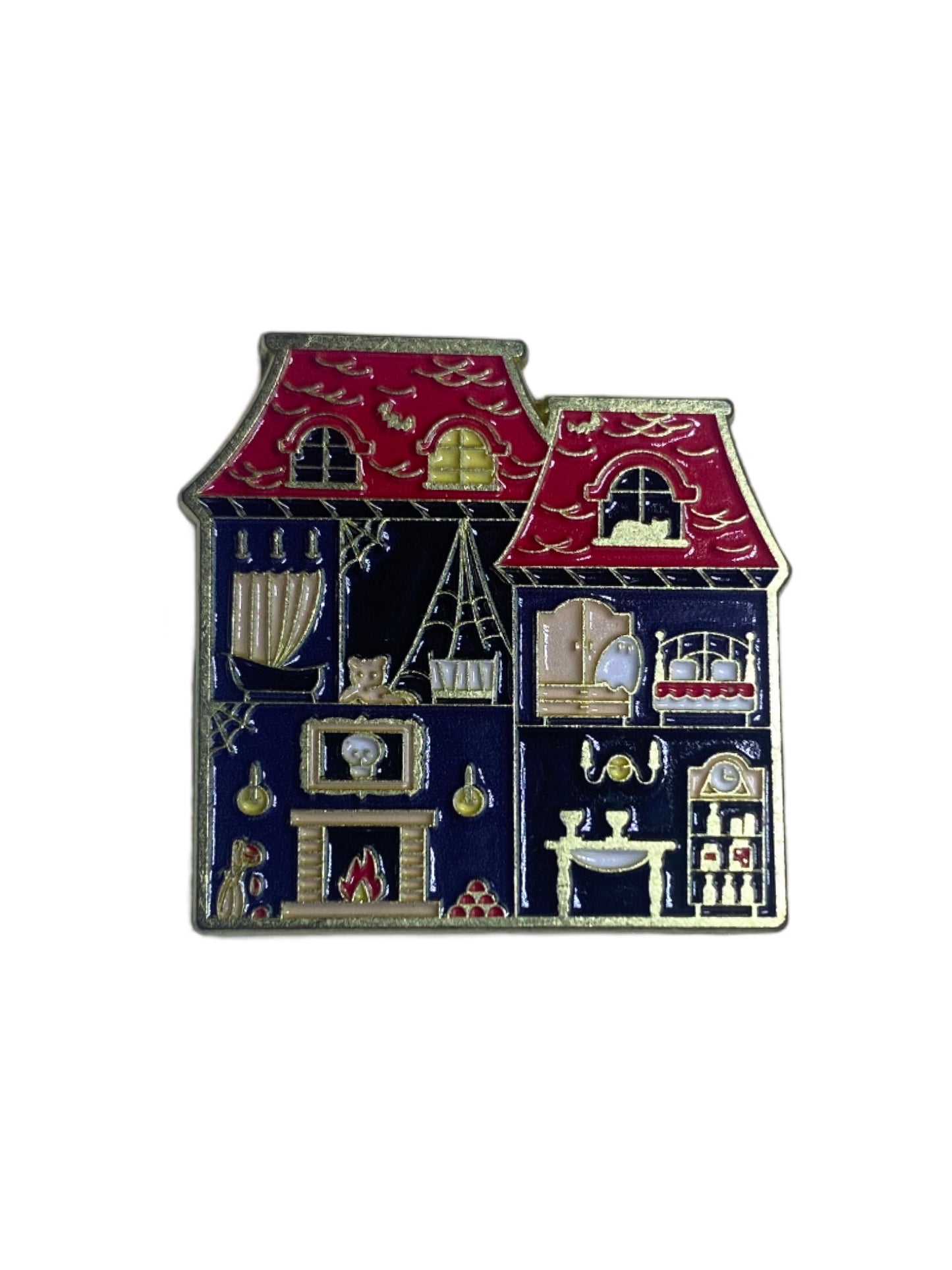 Haunted House Pin