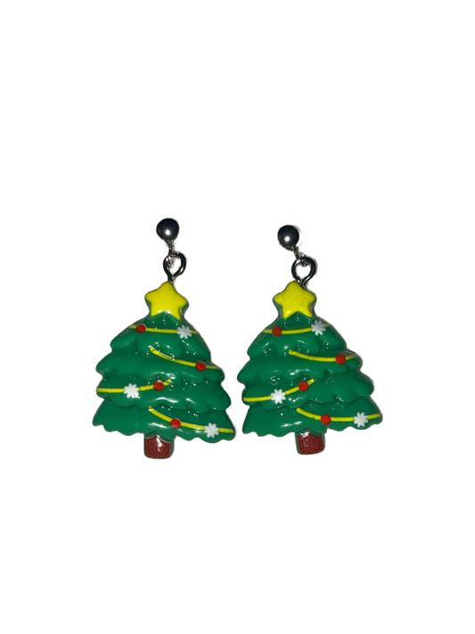 Christmas Tree Earrings