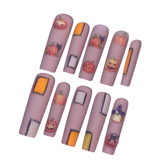 Pumpkin Patch Nails