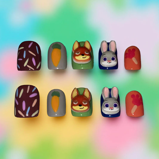 Zootopia Nails