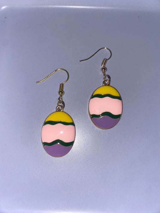 Easter Egg Earrings 2