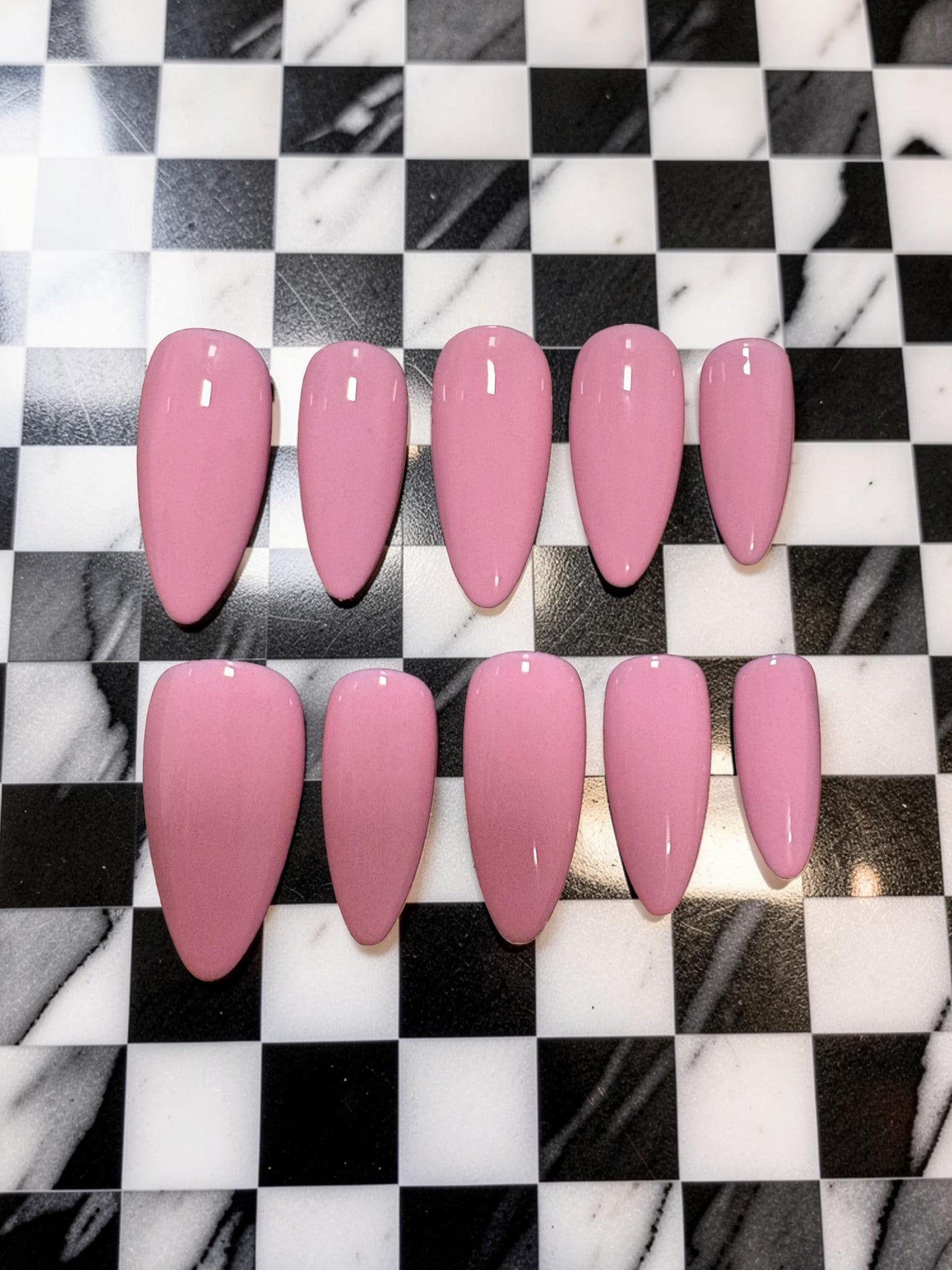 Pink Nails