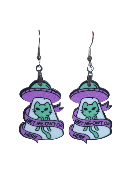 UFO Earrings