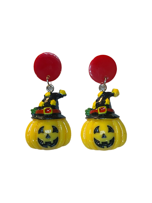 Pumpkin Earrings