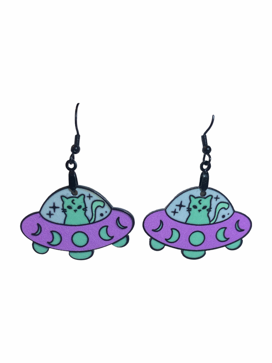 UFO Earrings