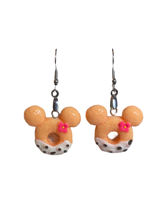 Mickey Donut Earrings