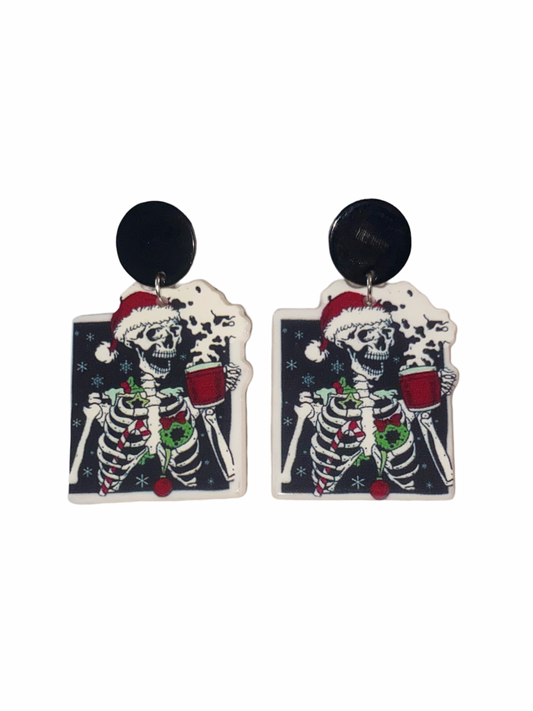 Skeleton Earrings