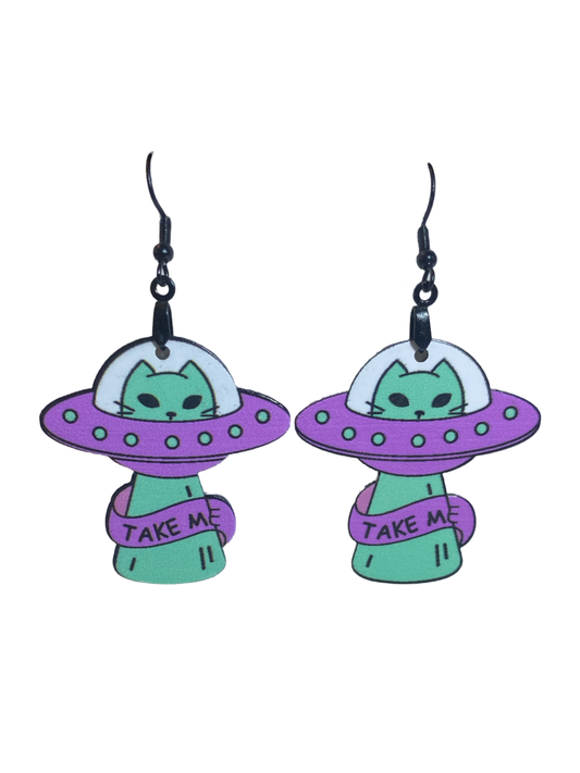 UFO Earrings