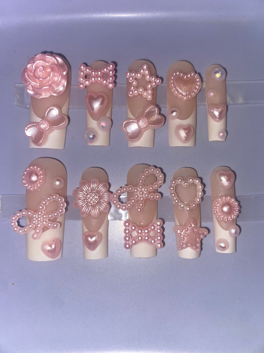 Ballet French Nails