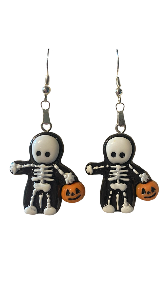 Skeleton Earrings