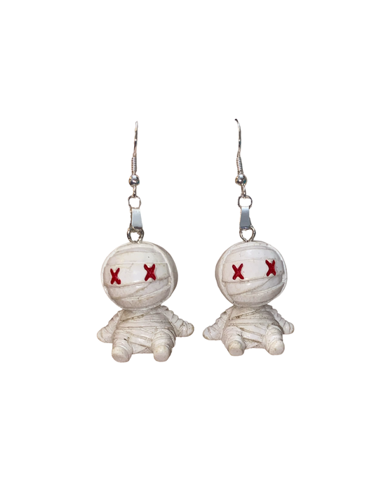 Mummy Earrings